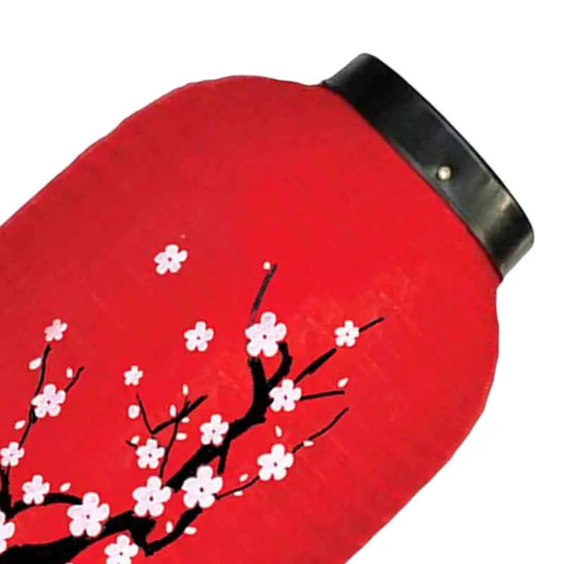 Traditional Japanese Lantern Lampshade Hanging Light for Outdoor & Festive Decor