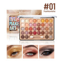 36-Shade Glitter Pearl Eyeshadow Palette for Stage & Party Makeup - Multi-Use