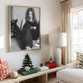 Artistic Avril Lavigne Poster Wall Decor for Bedroom & Living Room - Premium Canvas