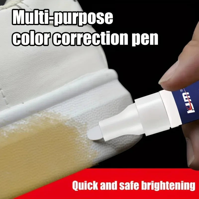Shoe Repair Paint Pen Waterproof Non-Fading with Precise Tip - Restores Color to Shoes Vinyl Car Seats Furniture