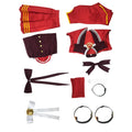 Anime Cosplay Costume UMA Musume Pretty Derby Red Uniform Dress for Women