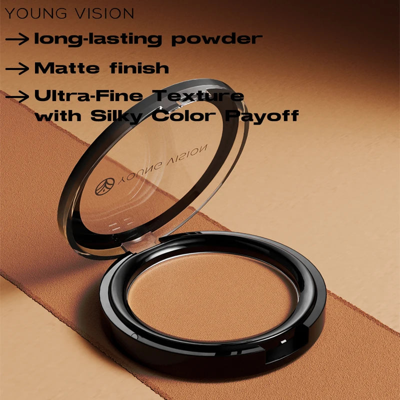 Matte Bronzer Powder Set - Natural Finish Contouring Makeup for Face & Body