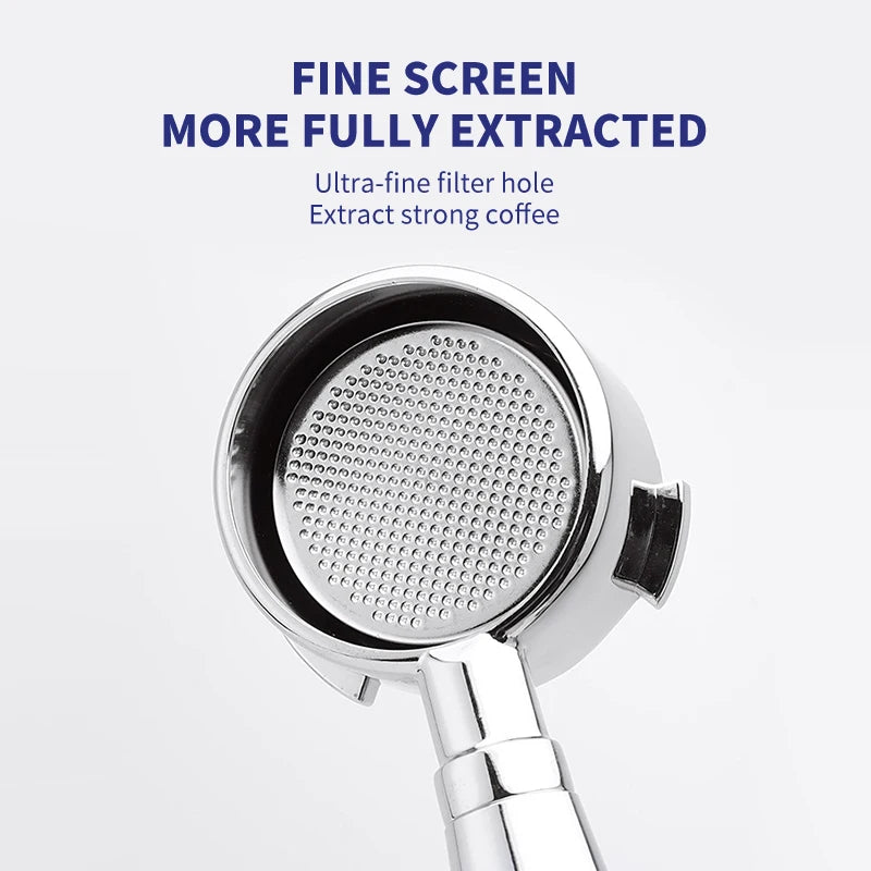 Stainless Steel Coffee Filter Basket 51mm 54mm 58mm for Portafilter Espresso Machines