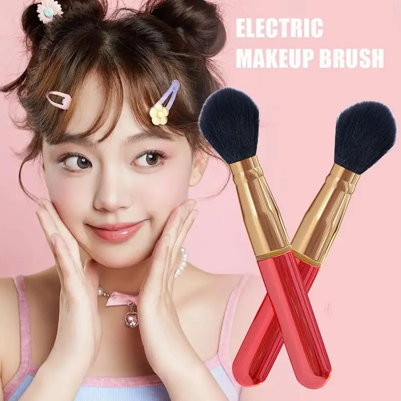 Electric Makeup Brush for Flawless Blending and Contouring - Wireless, Interchangeable Heads