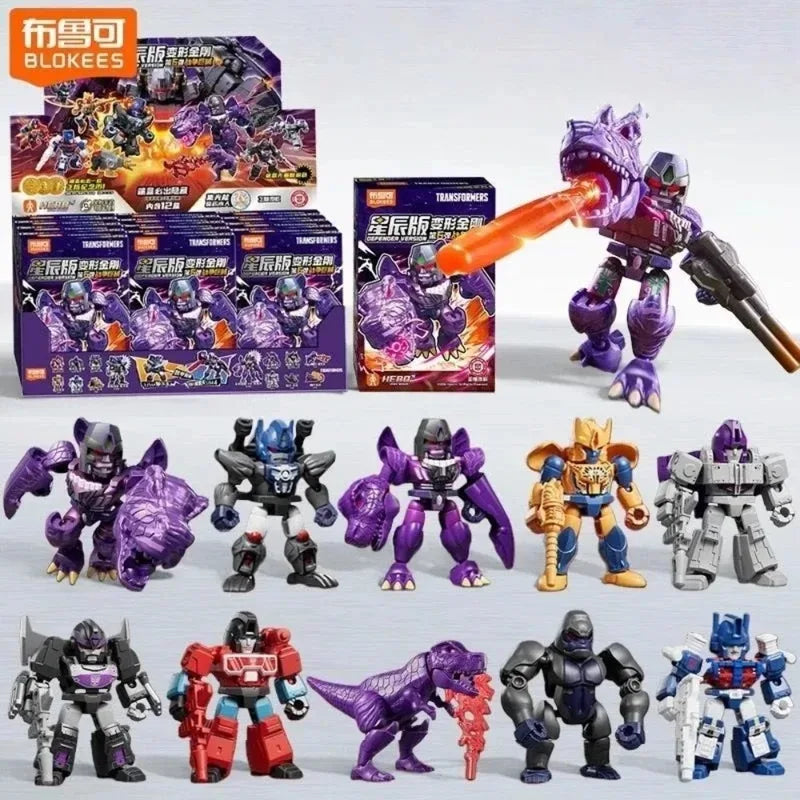 Transformers Stars Edition Generation 6 Megatron Building Blocks Toy Gift