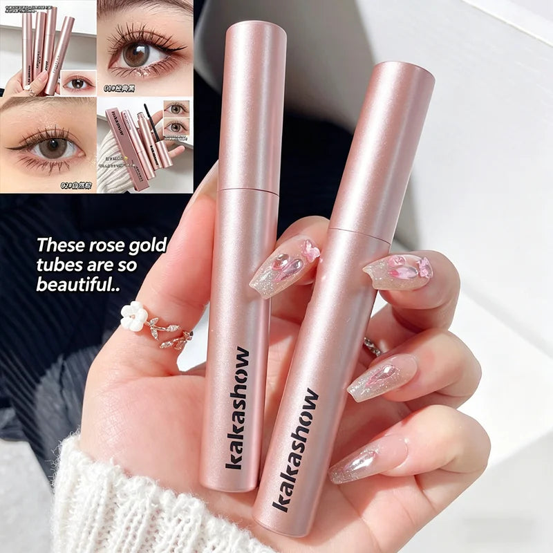 Long Lasting Waterproof Curling Mascara - No Clumping Natural Lash Effect