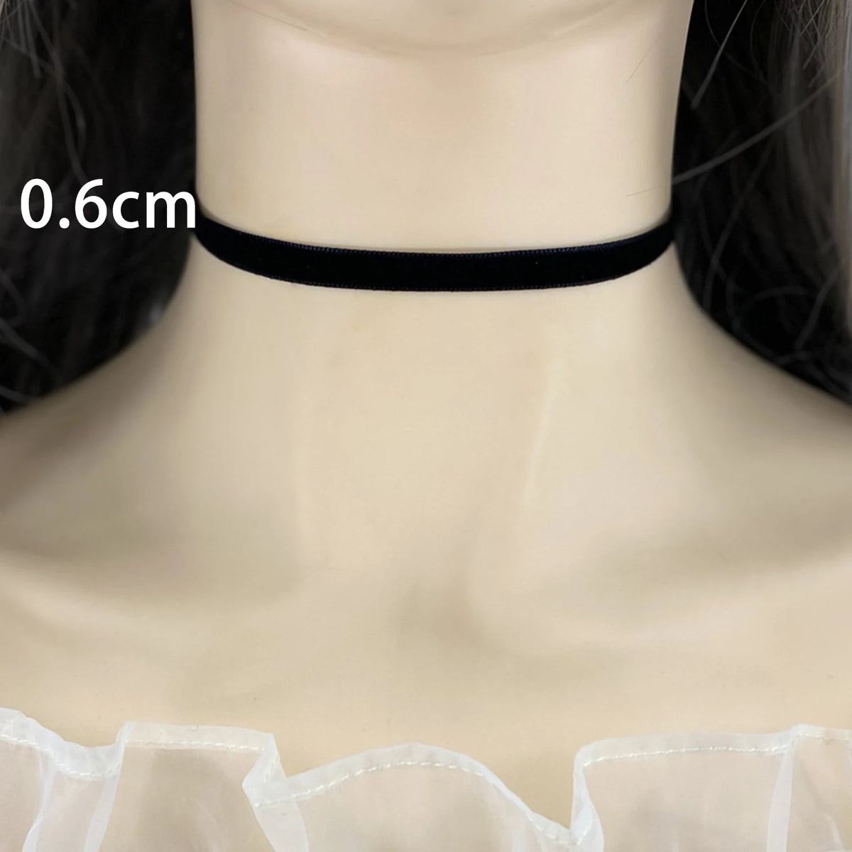 Velvet Choker Necklace Gothic Vintage Girl Women Black Fashion Jewelry