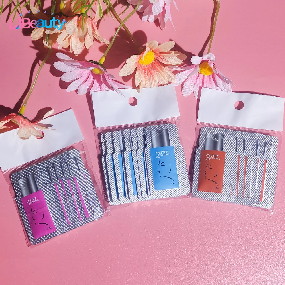 Lash Lift Kit with Perm Lotion and Serums - 10/20/30 Pcs Eyelash Perming Set