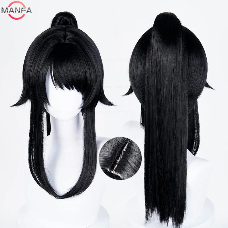 Ayano Aishi Cosplay Wig Heat Resistant Synthetic Hair with Cap