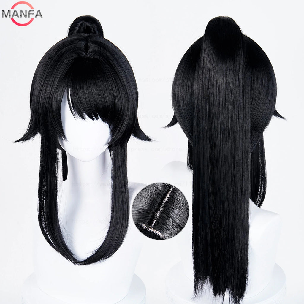 Ayano Aishi Cosplay Wig Heat Resistant Synthetic Hair with Cap