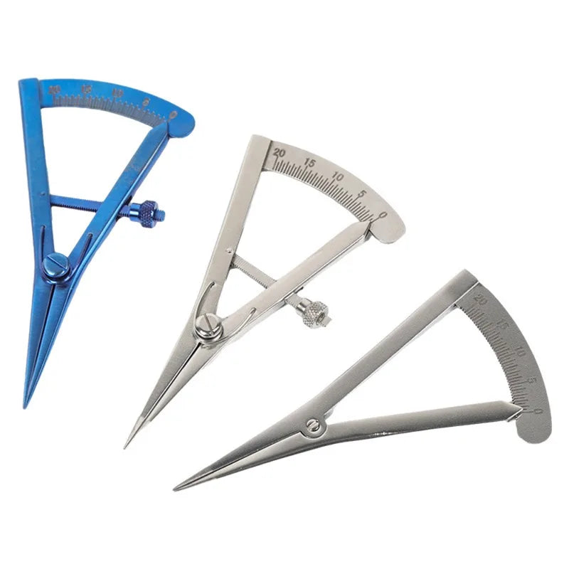 Double Eyelid Surgical Eye Caliper Compass Ruler Measuring Tool - Makeup & Ophthalmic Instruments