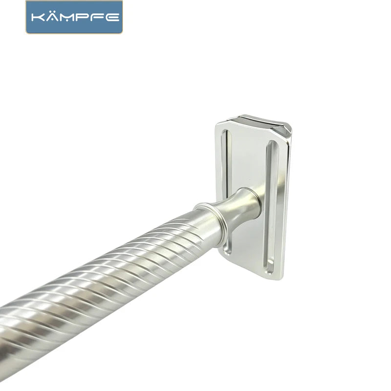 Traditional CNC Aluminum Safety Safety Razor - Double Edge Manual Shaver for Close Shave