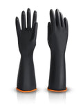 35cm Latex & Rubber Cleaning Gloves for Dishwashing & Kitchen Use