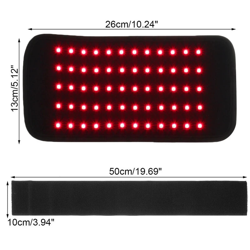 Infrared LED Light Therapy Device for Face and Body Pain Relief, Collagen Boosting & Skin Rejuvenation