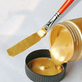 Waterproof Gold Metallic Acrylic Paint for Art & DIY Projects - 100/300ml