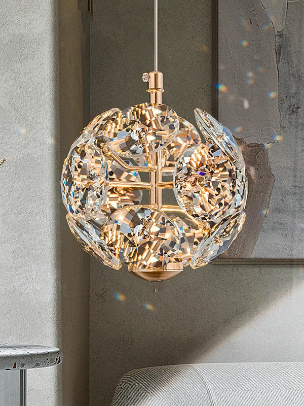 Modern Crystal Wall Light Fixture with Crystal Wall Lamp for Corridor Bedroom Living Room
