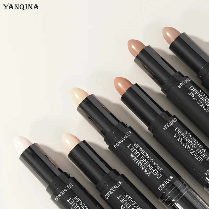 Dual-Ended Face Contour & Highlight Stick for Beginners - Matte Sculpting Pen