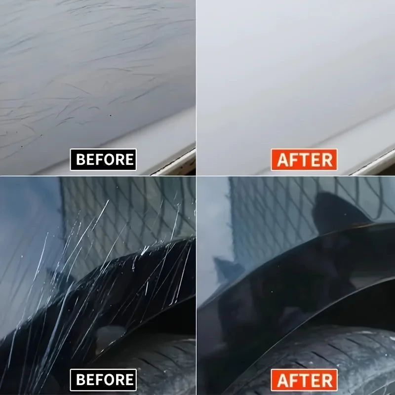 Car Scratch Repair Cream - No-Paint Scratch Remover & Polish for Vehicles