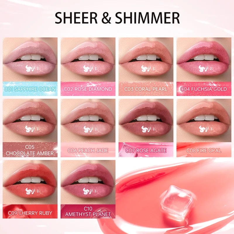 Moisturizing Lip Gloss with Mirror Water Shine - 3.5g