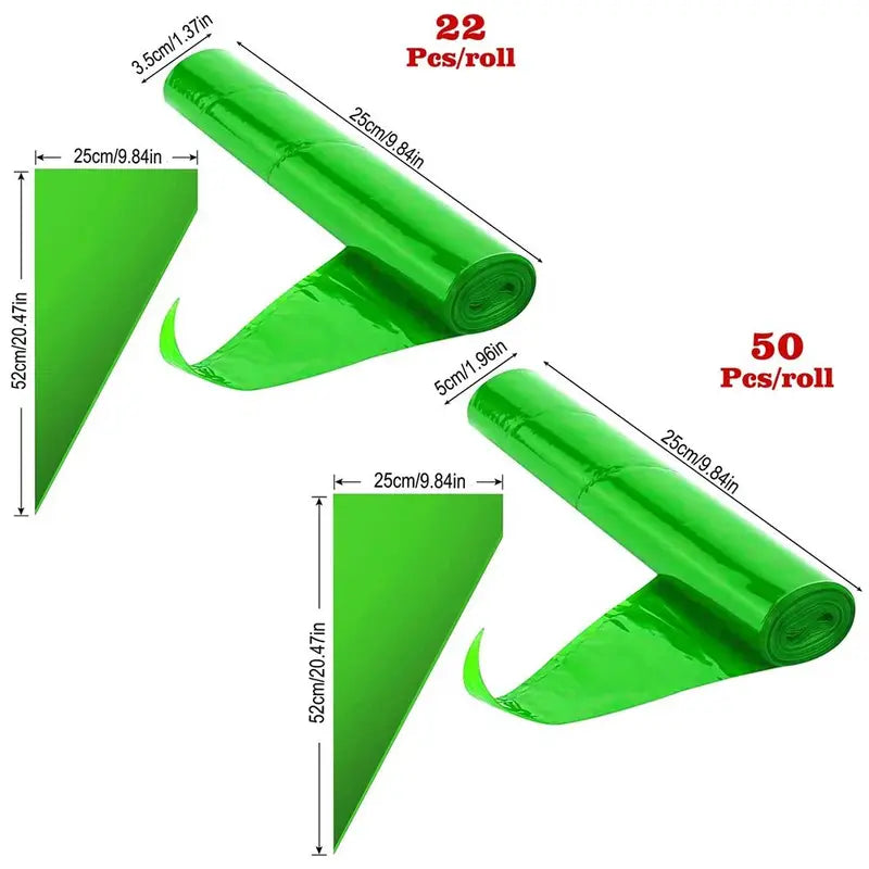 Large Piping Bags Set for Cake Decorating - Extra Thick, Non-Slip, Food Grade, 52cm Professional Pastry Squeeze Bags