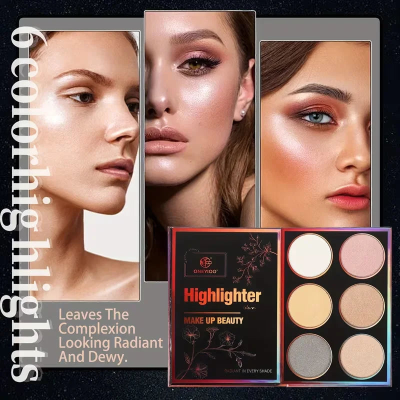 All-in-One Makeup Kit Eyeshadow Palette with Highlighter Contour & Lipstick