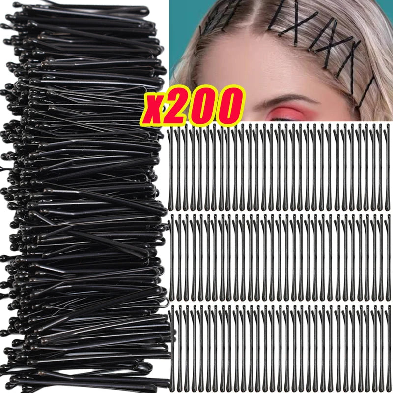 Ultra-Invisible Hair Clips - 3.5cm U-Shaped Bobby Pins for Women & Kids