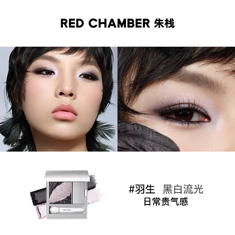 Vegan Satin Eyeshadow Palette with Cream Base & Shimmer Topper - Multiple Colors