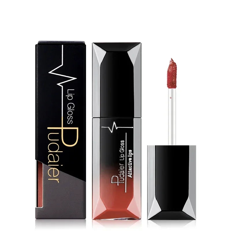 Waterproof Matte Lipstick Liquid Lip Gloss for Long-Lasting Lip Makeup