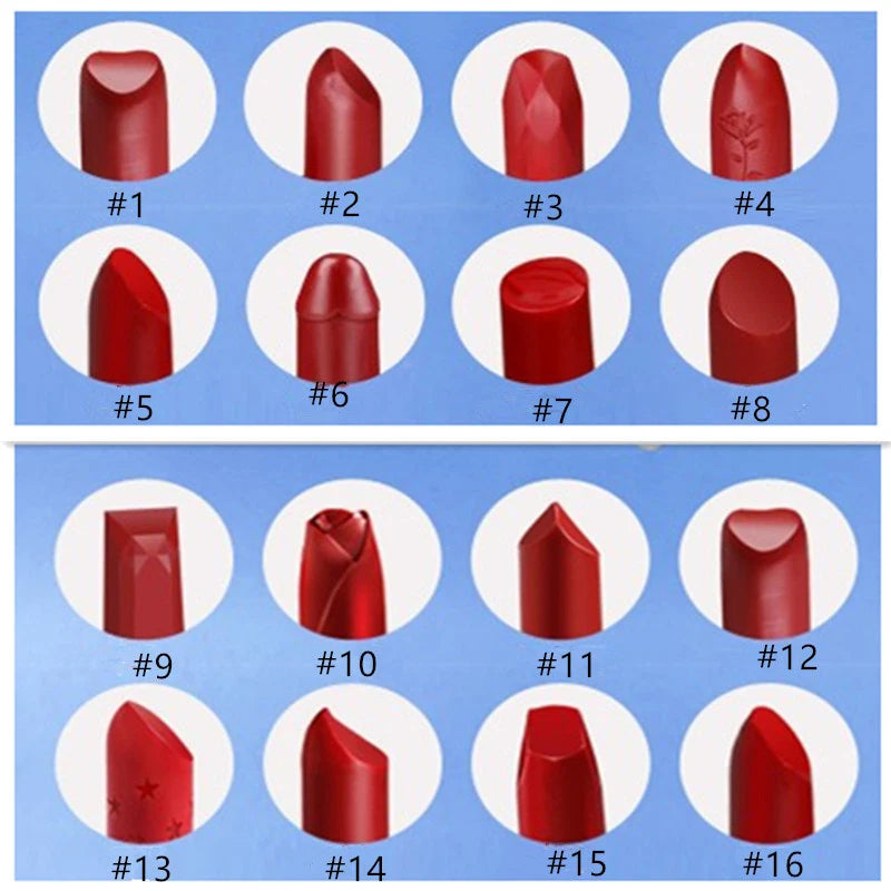 DIY Lipstick Silicone Mould Set for Makeup Cosmetics - Multiple Colors