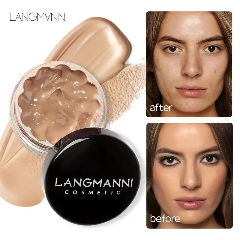 Full Coverage Waterproof Liquid Concealer for Flawless Makeup - Long Lasting & Natural Finish