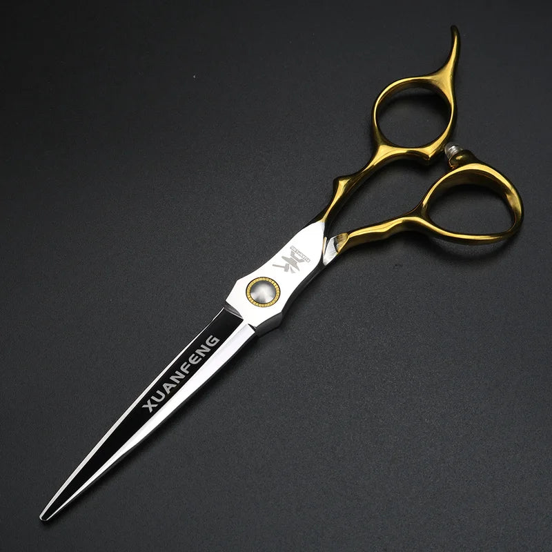 Professional Hair Scissors 6.5 Inch Thinning & Cutting Shears with Sharp Steel Blades