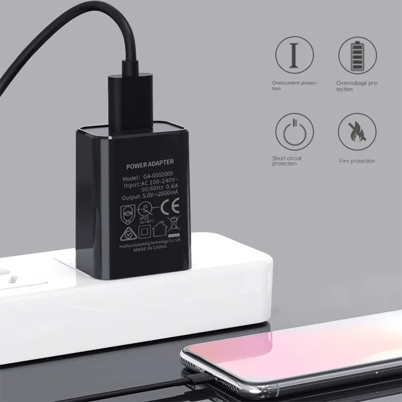 Australian Travel Wall Charger Adapter 5V 1A/2A SAA Certified Mini USB Power Plug