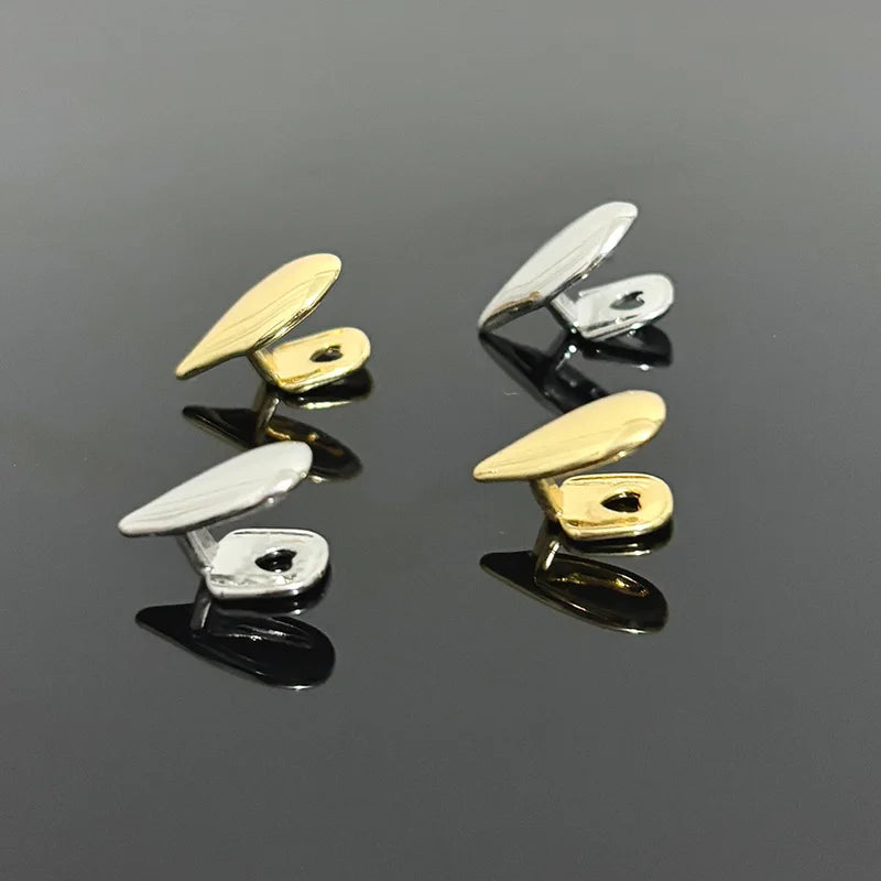 Hip Hop Teeth Grillz Fangs Top & Bottom Punk Glossy Tooth Caps Halloween Cosplay