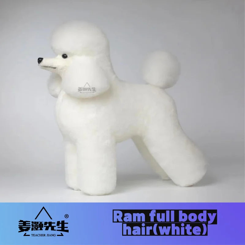 Pet Dummy Fake Hair for Dog Modeling Practice - Whole Body Costume Wig