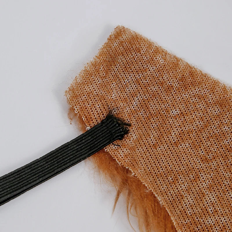 Fake Beard Mustache for Halloween Cosplay - Synthetic Facial Hair for Santa Viking Dwarf