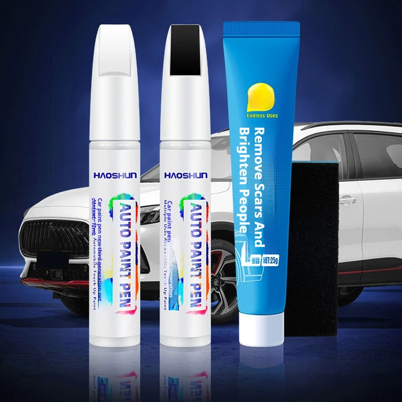 Car Paint Touch Up Pen Set for Vehicle Scratch Repair - 12ml DIY Auto Touch-Up