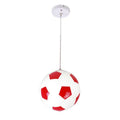 Creative Modern Football Glass Light Fixture for Children's Bedroom & Kids Room Decor