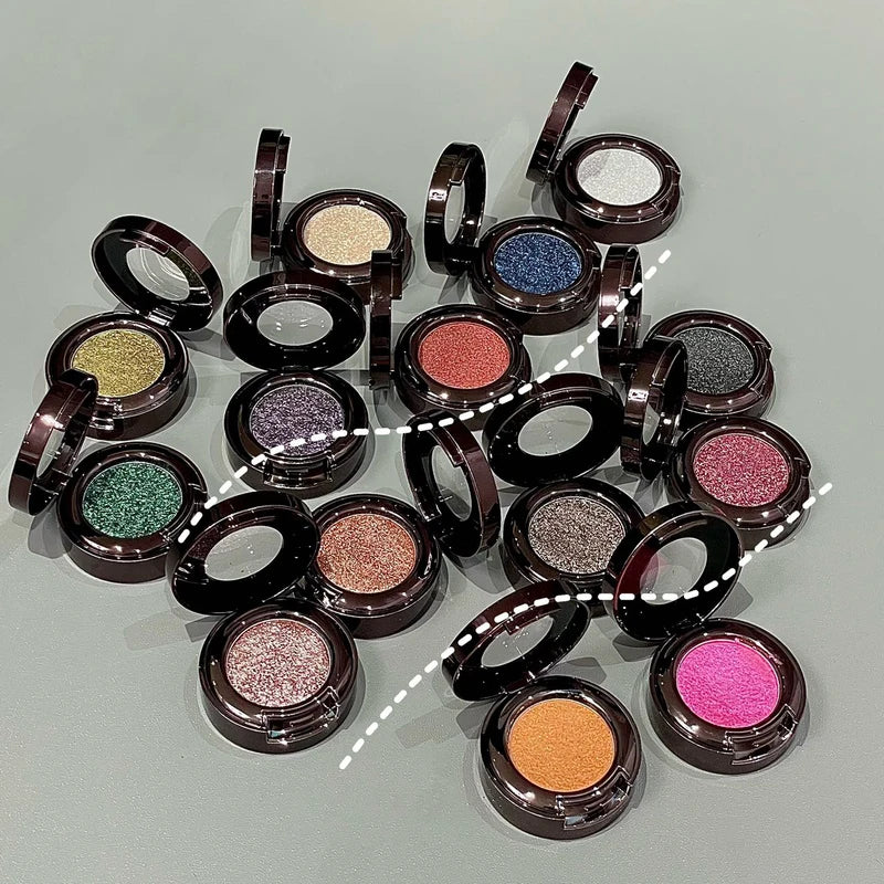 Multicolor Glitter Eyeshadow Palette Long Lasting Shimmer Makeup for Women