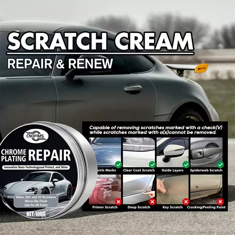 Car Paint Scratch Removal Kit - Oxidation Restoration, Whitening & Polishing