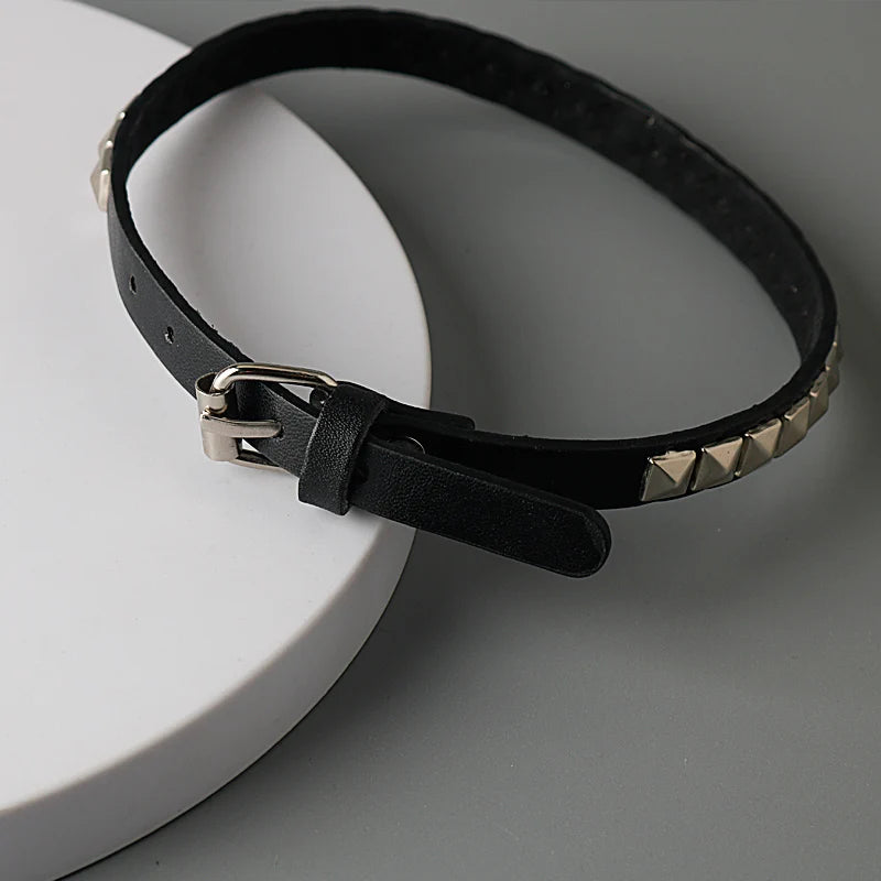 Death Note Necklace Misa Amane Leather Choker for Men Women Cosplay Jewelry