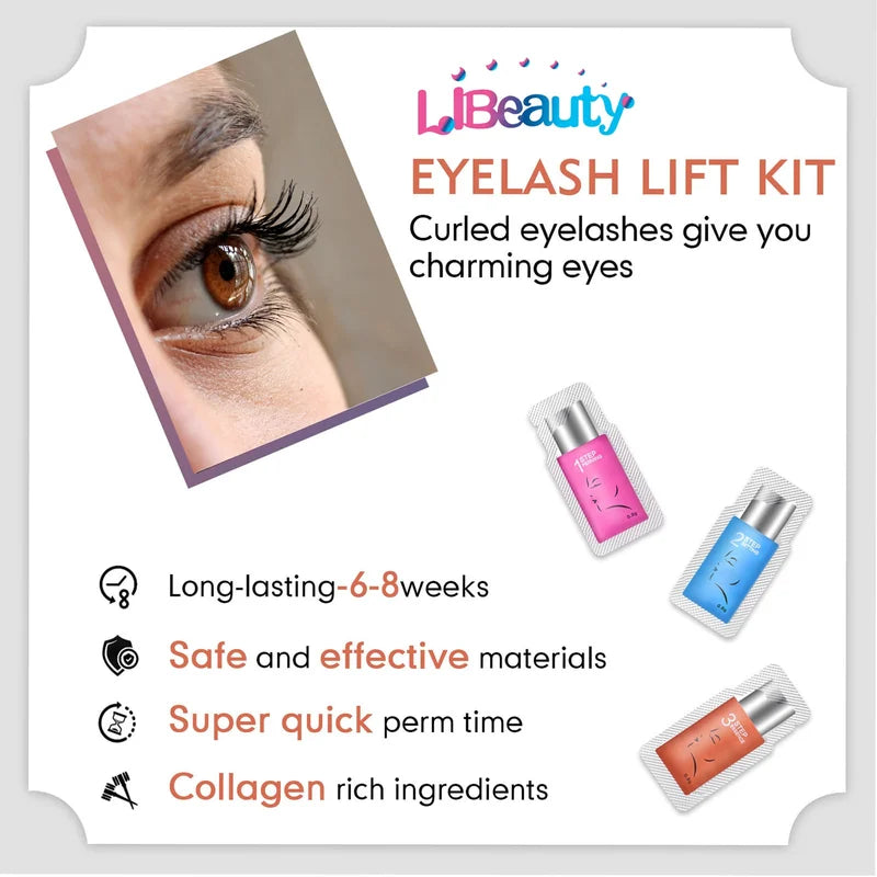 Lash Lift Kit with Perm Lotion and Serums - 10/20/30 Pcs Eyelash Perming Set