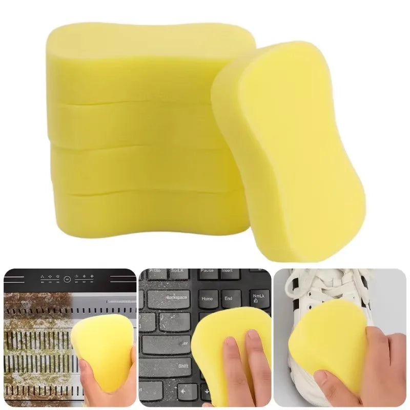 High-Density Car Wash Sponges - Large Honeycomb 8-Shaped Cleaning Accessories