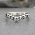 Delicate Hollow-Out Design Silver Ring for Women - Versatile Daily Jewelry
