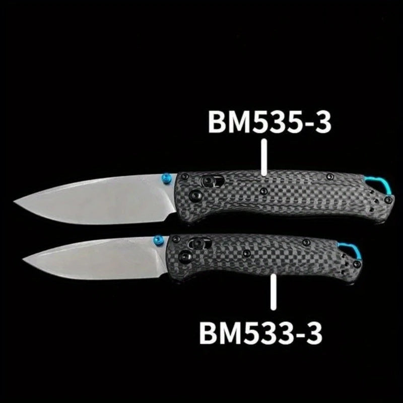 Multi-Function Outdoor Folding Pocket Knife with Carbon Fiber or Damascus Handle
