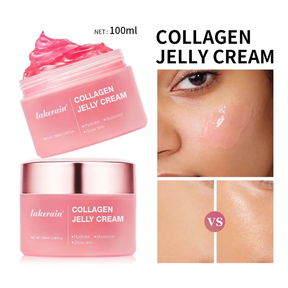 Anti-Aging Collagen Face Cream 100ml Moisturizer with Niacinamide for Hydrating & Firming