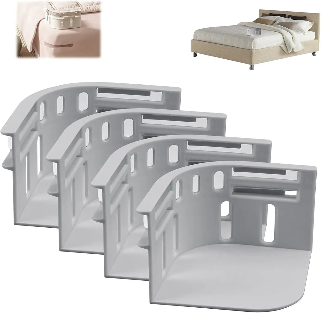 Bed Sheet Holder 4-Pack Elastic Straps for Mattress Fit & Wrinkle-Free Sleep