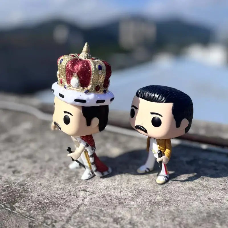 Freddie Mercury Queen Vinyl Figure Collection - Wembley & King Diamond Styles