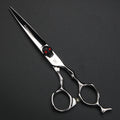 Professional 6-Inch Hair Cutting & Thinning Scissors - Japanese 440C Steel, Multiple Colors