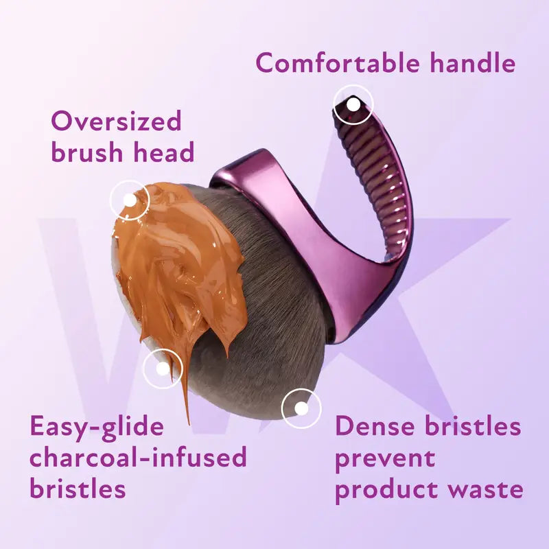 Body Makeup & Self Tanner Brush - Blend & Blur Kabuki Makeup Tool