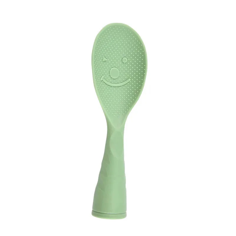 Non-Stick Plastic Rice Spoon Paddles for Cooking - Kitchen Utensil Set